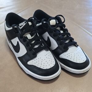 Nike Panda Kid's Black and White Athletic Shoes